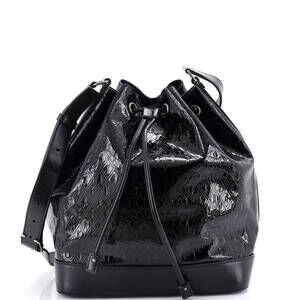 Saint Laurent Medium Le Monogramme Bucket Bag Monogram All Over Embossed Leather